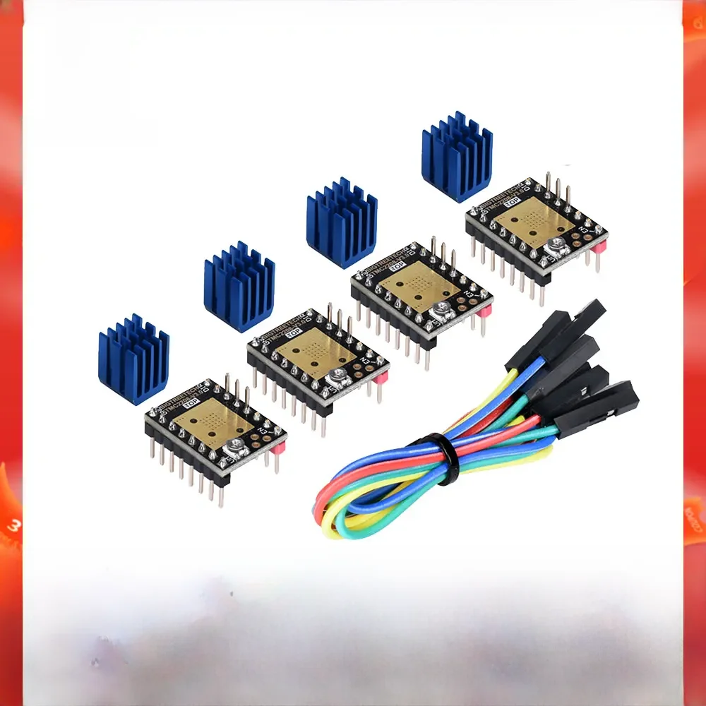 BIGTREETECH TMC2208 V3.0 Sterownik silnika krokowego UART Części do drukarek 3D TMC2130 TMC2209 Do SKR V1.4 MKS Sgen Ramps 1.4 SKR MINI E3 — zdjęcie 2