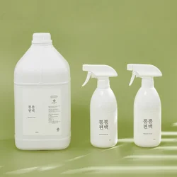 뿜뿜편백 3%천연편백오일함유 편백수 피톤치드 스프레이 4L+500mL(공병)2개