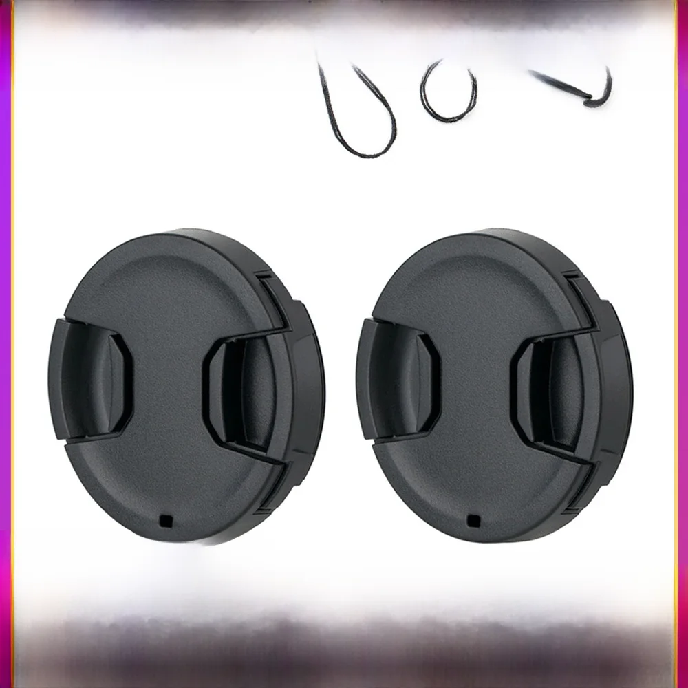 1PC 43mm 46mm 49mm 55mm 58mm 67mm 77mm 82mm 86mm 95mm capuchon d'objectif d'appareil photo couvercle de Protection capuchon avant d'objectif pour objectif Canon Nikon DSLR