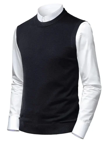 6 best sales herrärmlös tröja - №5