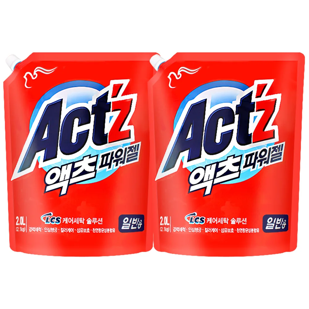 Pigeon Acts Power Gel for general use 2.1kg × 2 pieces laundry laundry liquid washing powder