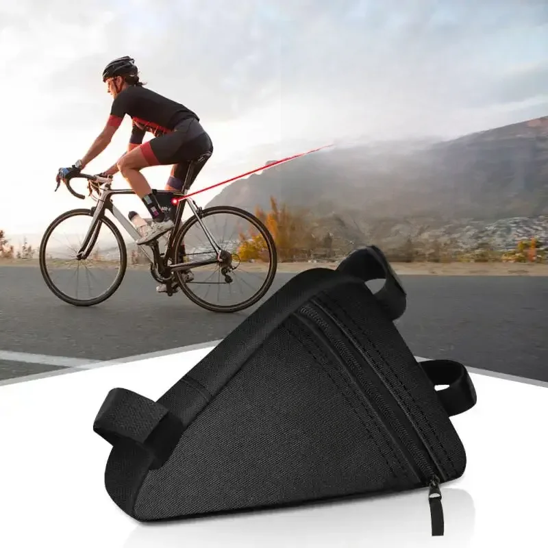 AliExpress Bicycle Triangle Tool Kit Bag Front Tube Frame Saddle Storage Bag Waterproof Pouch Durable Bike Bag