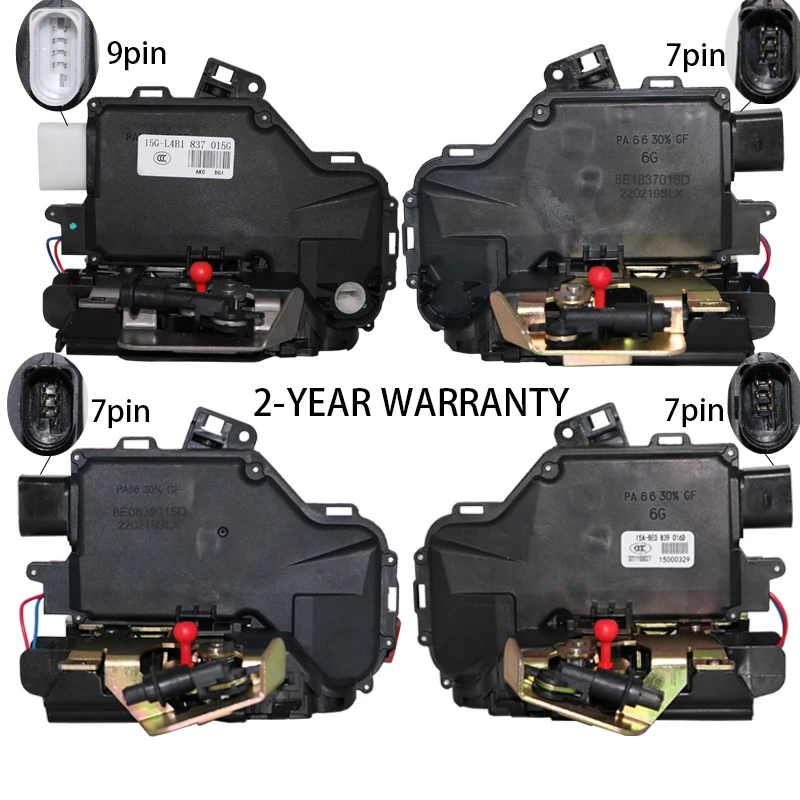 Siłownik zamka drzwi do Audi A4 B6 S4 4B1 837 015G 8E1 837 016D 8E0 839 015D 8E0 839 016D 2000---2004