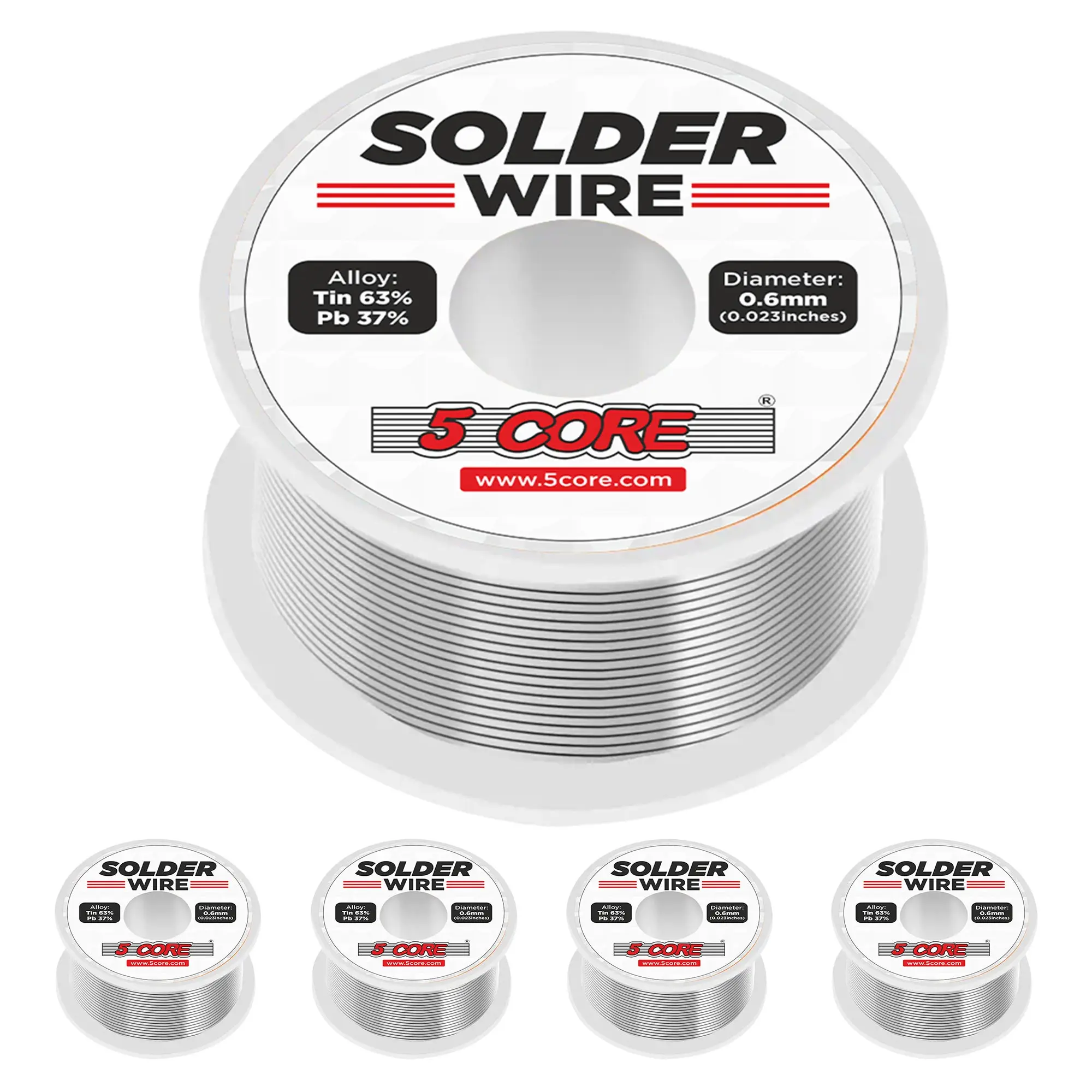 

5 Core Solder Wire DIY Tin Lead for Soldering Components solder wire 5 pcs