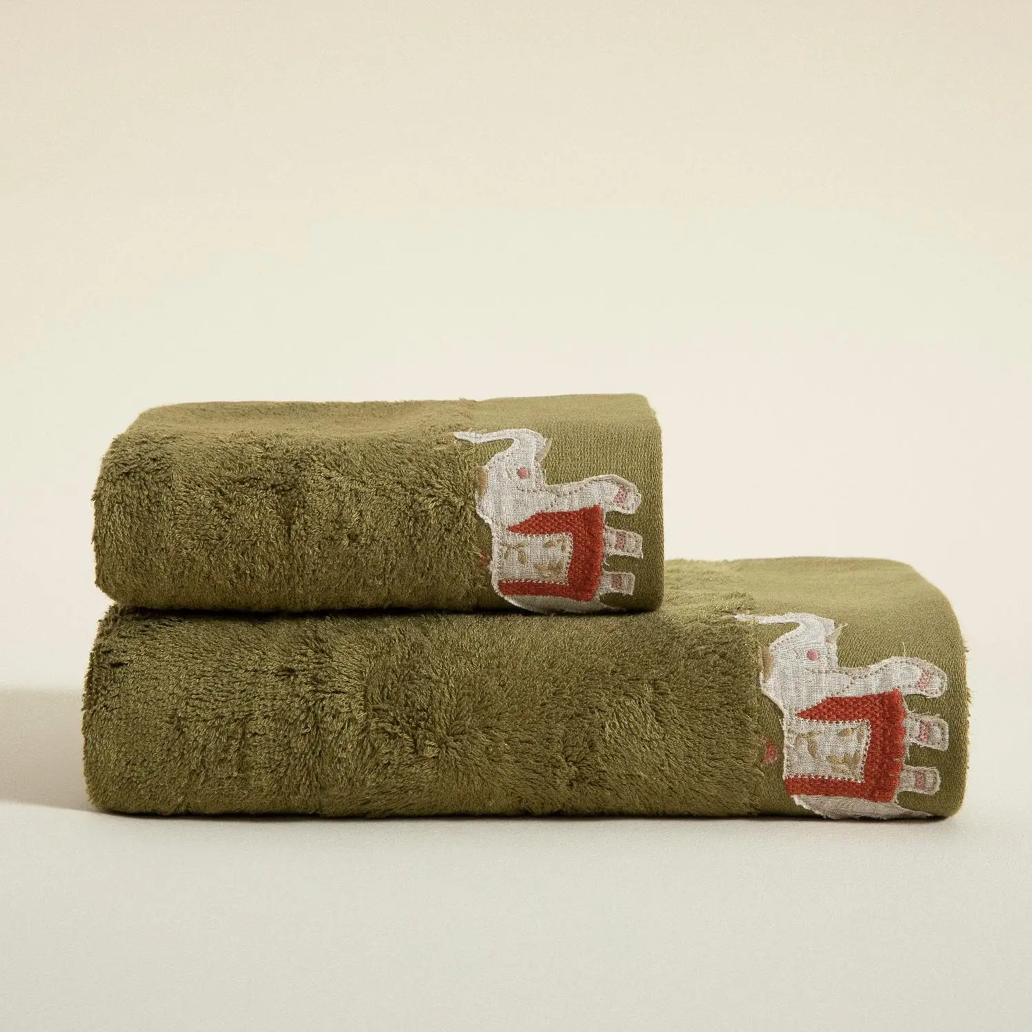 Linfa Face Towel 50x90 cm Khaki