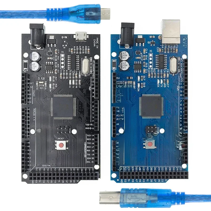 MEIncome 2560 MEGA 2560 R3 (ATmega2560-16AU CH340G) AVR carte de développement de carte USB MEIncome 2560 PRO pour Ardu376 000 carte kit de bricolage