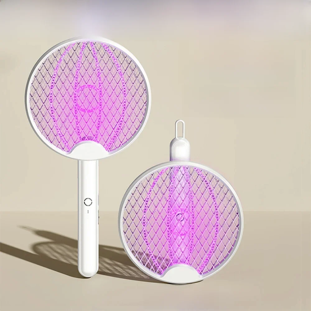 Verbeterde 4-in-1 elektrische muggenmoordenaar Opvouwbare draagbare bugzapper USB oplaadbare vliegenmepper met UV-lichtval Insect - afbeelding 2