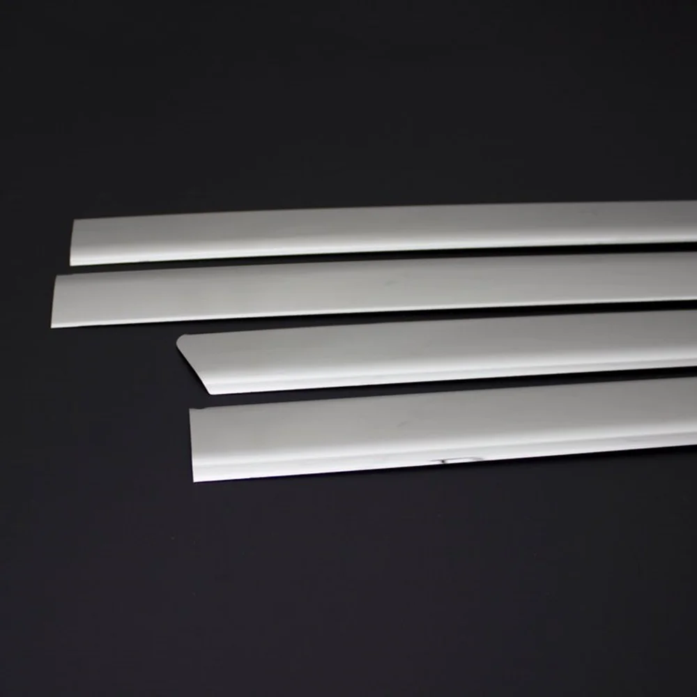For Volkswagen VW T6 carrier chrome side door flag single slide 5 pieces. Short chassis 2015 and. Stainless steel.