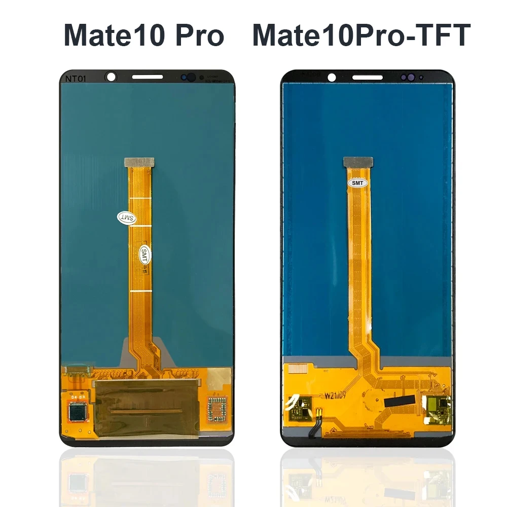 OLED TFT For Huawei Mate 10 Pro LCD Display +Frame Touch Digitizer Assembly For Mate10 Pro BLA-L29 BLA-L09 Screen Replacement