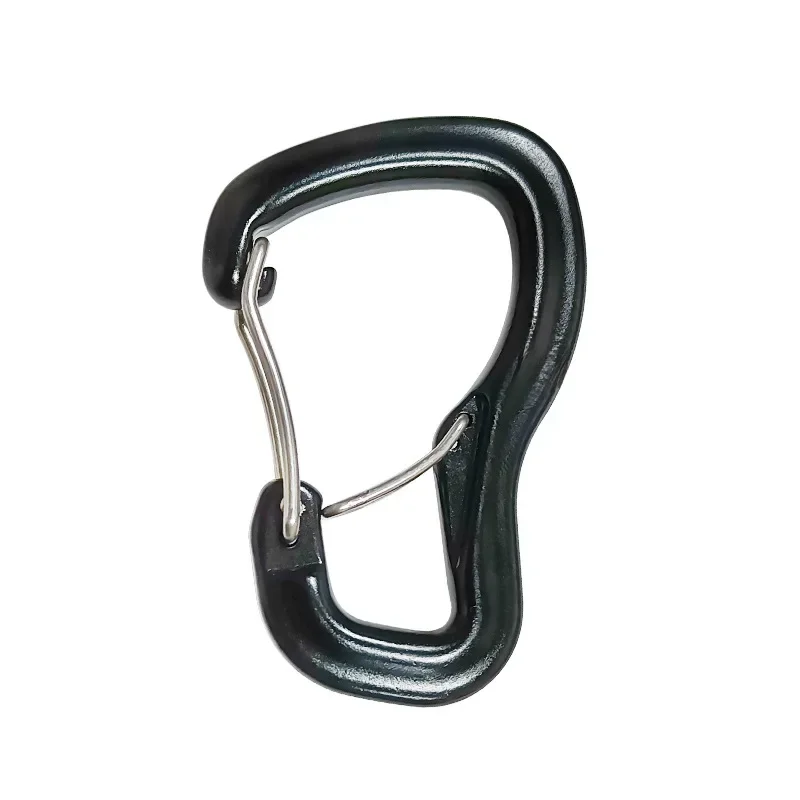 Outdoor hammock double locking buckle, multifunctional aluminum alloy hanging buckle, camping hammock quick hanging buckle