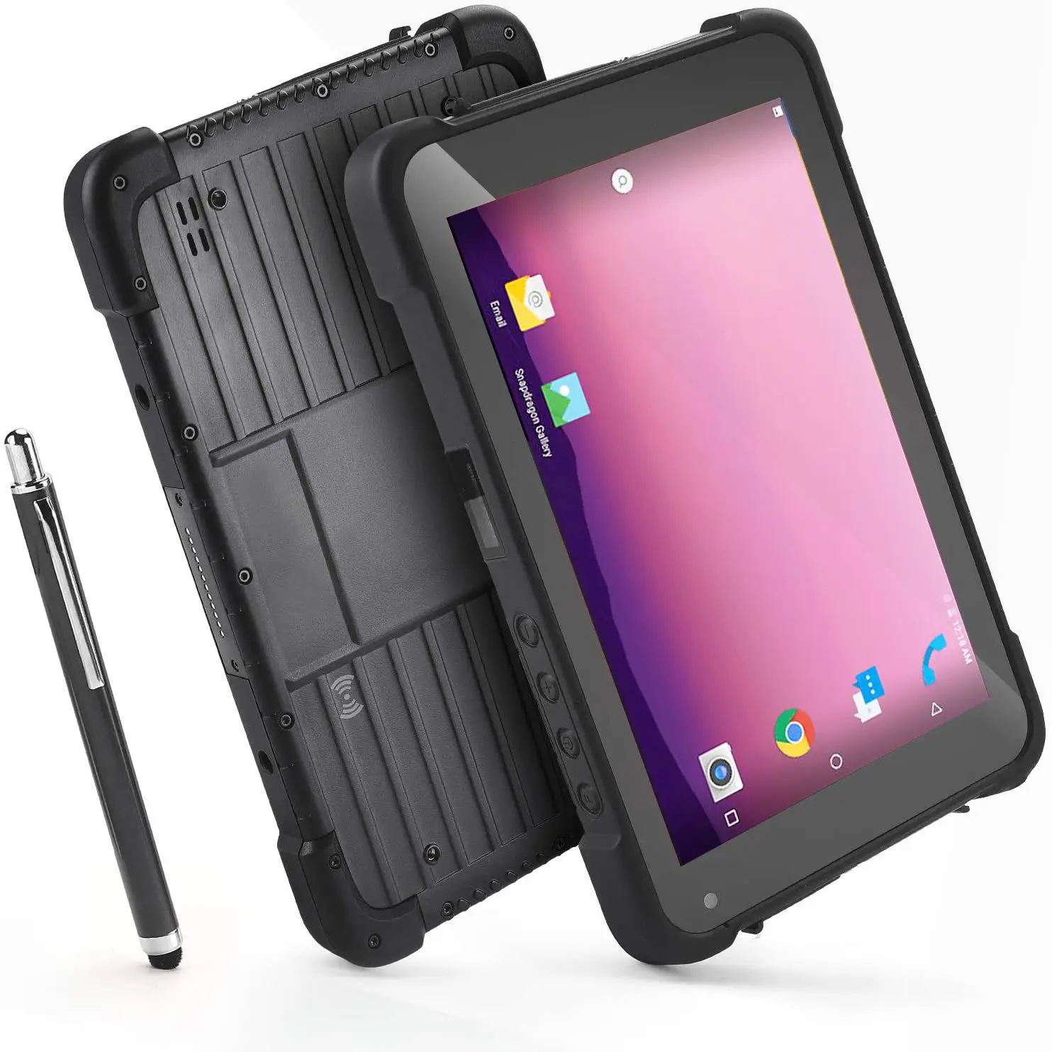 

Android 10 8inch Rugged Tablet 4GB RAM 64GB ROM NFC 4G Lte Qualcomm Waterproof Tablet IP67 Wifi GPS 2D Barcode Scanner