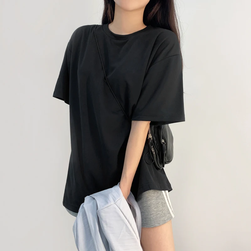 [Magka] Men's and Women's Air-Dry Functional Short Sleeve Cooling Coolon T-Shirt 4Set 4Pack 4-Piece Set Product Big Size (S~Ll)