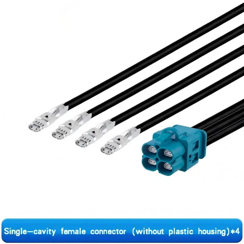 Auto Ethernet E6K10D H-MTD Quad naar enkele connectorkabel Ve-NET 2X2 naar 1x1 CPA-connectorkabel