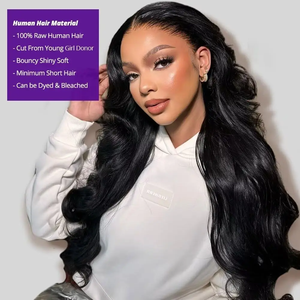 인모 묶음 바디 웨이브 인모 1 3 묶음 내추럴 블랙 위브 묶음 인모 익스텐션 진짜 인모 묶음