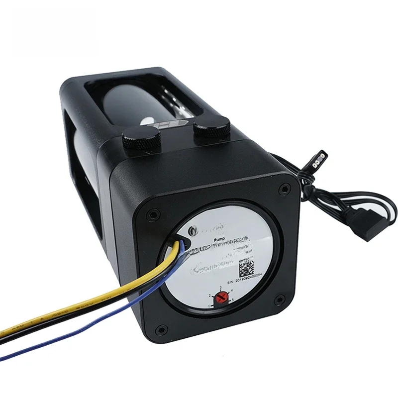 Zbiornik IceManCooler DX5 120 do niestandardowego chłodzenie cieczą zbiornika wody Combo D5, 5V 3-pinowe sterowanie płytą główną, czarny, biały — zdjęcie 2