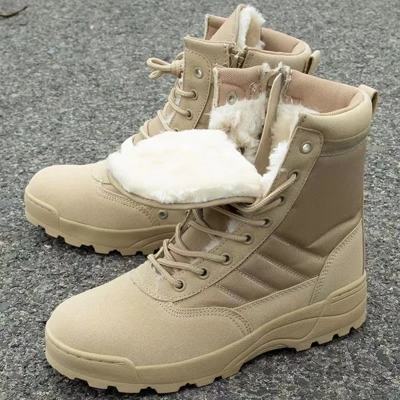 2023 neue Winter Kampf Stiefel Outdoor Tragen-Beständig Wandern Männer und Frauen Taktische Ausbildung Botas High Top Wüste Schuhe