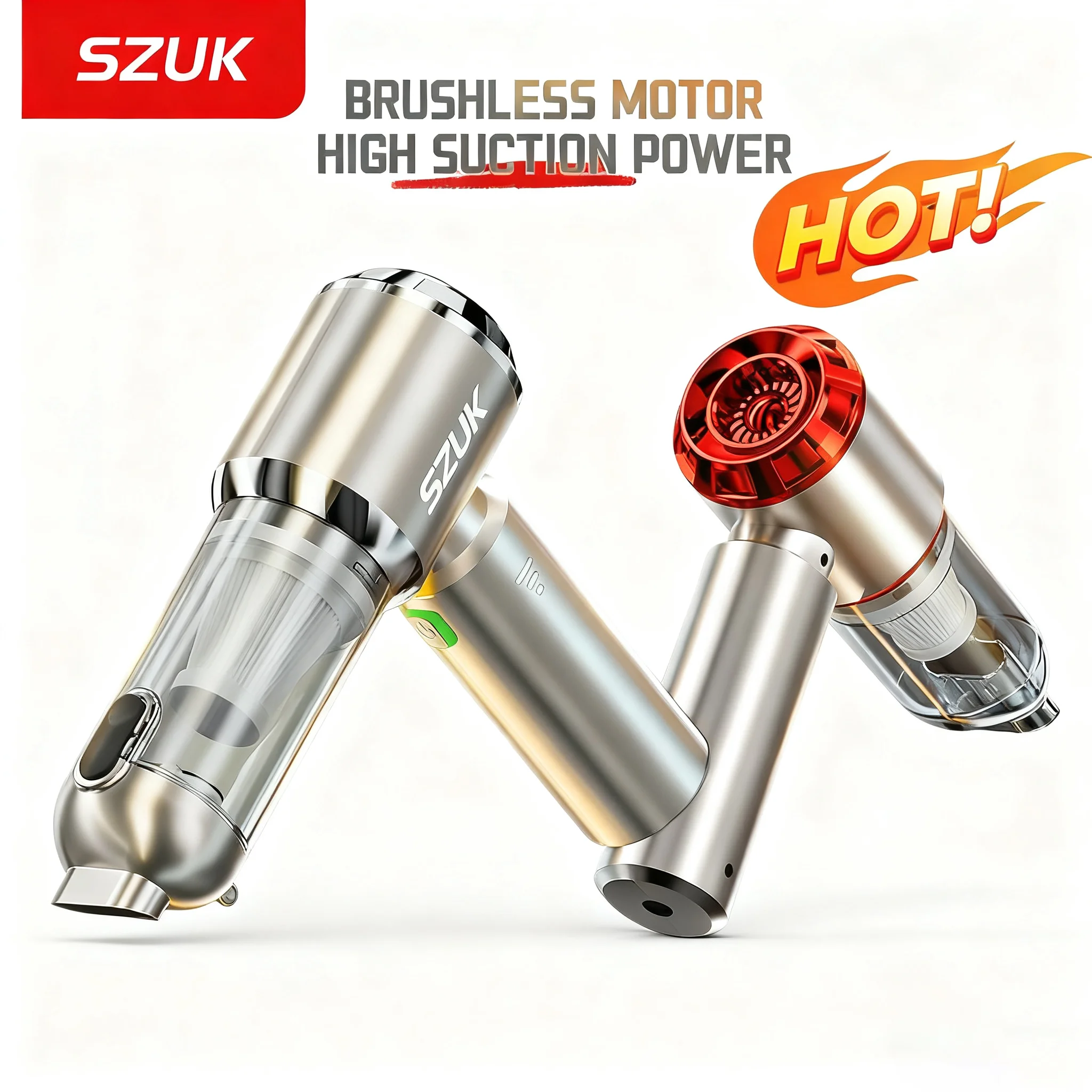 

SZUK Портативный автомобильный пылесос Мощный беспроводной пылесос 985000Pa Мощный всасывающий ручной мини-пылесос для автомобиля робот пылесос пылесос беспроводной пылесос для дома беспроводной пылесос мини пылесос