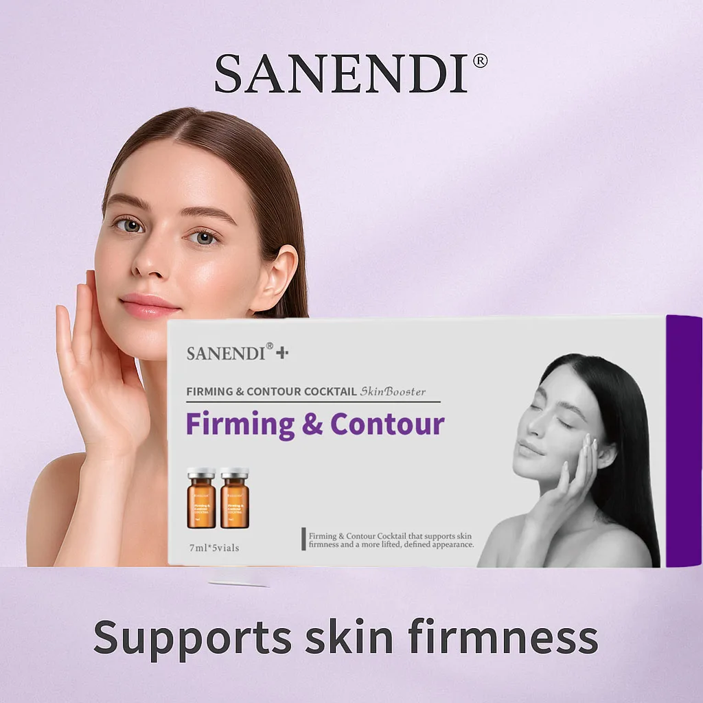 منتجات Sanendi الكورية للعناية بالبشرة، فيتامينات متنوعة توفر ترطيب عميق لطيف وفعال لجميع أنواع البشرة، قوارير 7 مل × 5