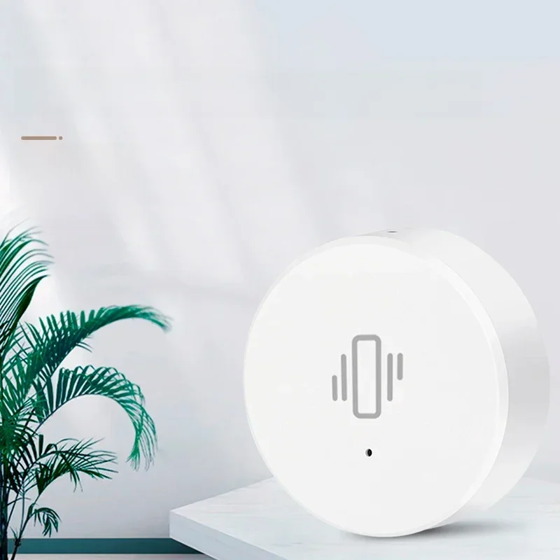 Tuya ZigBee Smart Vibration Sensor Echtzeit Überwachung Tür Fenster Erkennung Alarm Smart Home