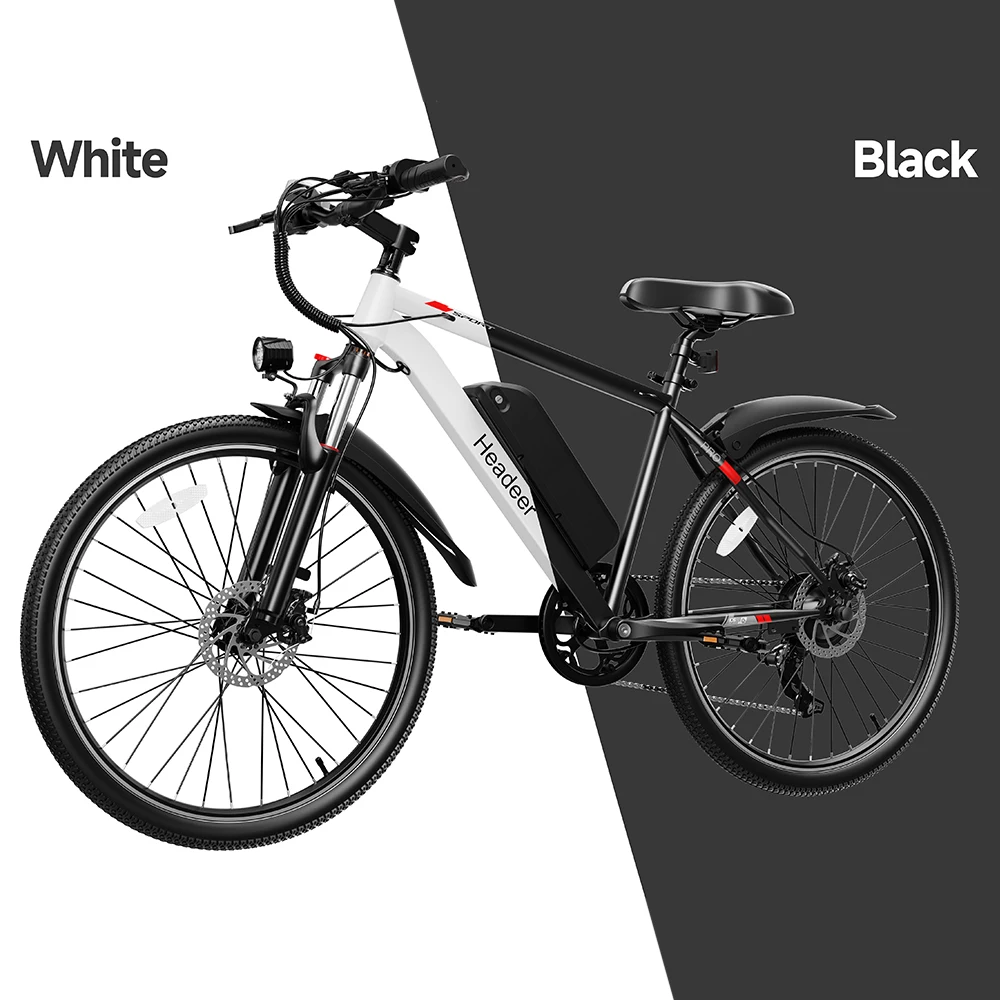 ZYLVRO BK1350 E Bike Elektrofahrrad 500W Motor 26-Zoll-Reifen 48V 15Ah Lithium-Akku 5-Gang Doppelscheibenbremsen E-Bike Assist-Modus 100KM