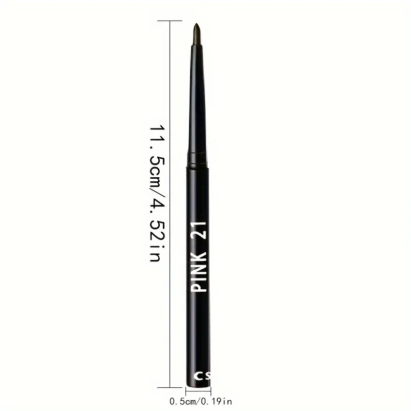 2pcs Waterproof & Sweat-Proof Black Eyeliner Pencils - Long-LastingSmudge-Proof for Bold Eye Makeup, Easy Glide Formula for Perf, image 6