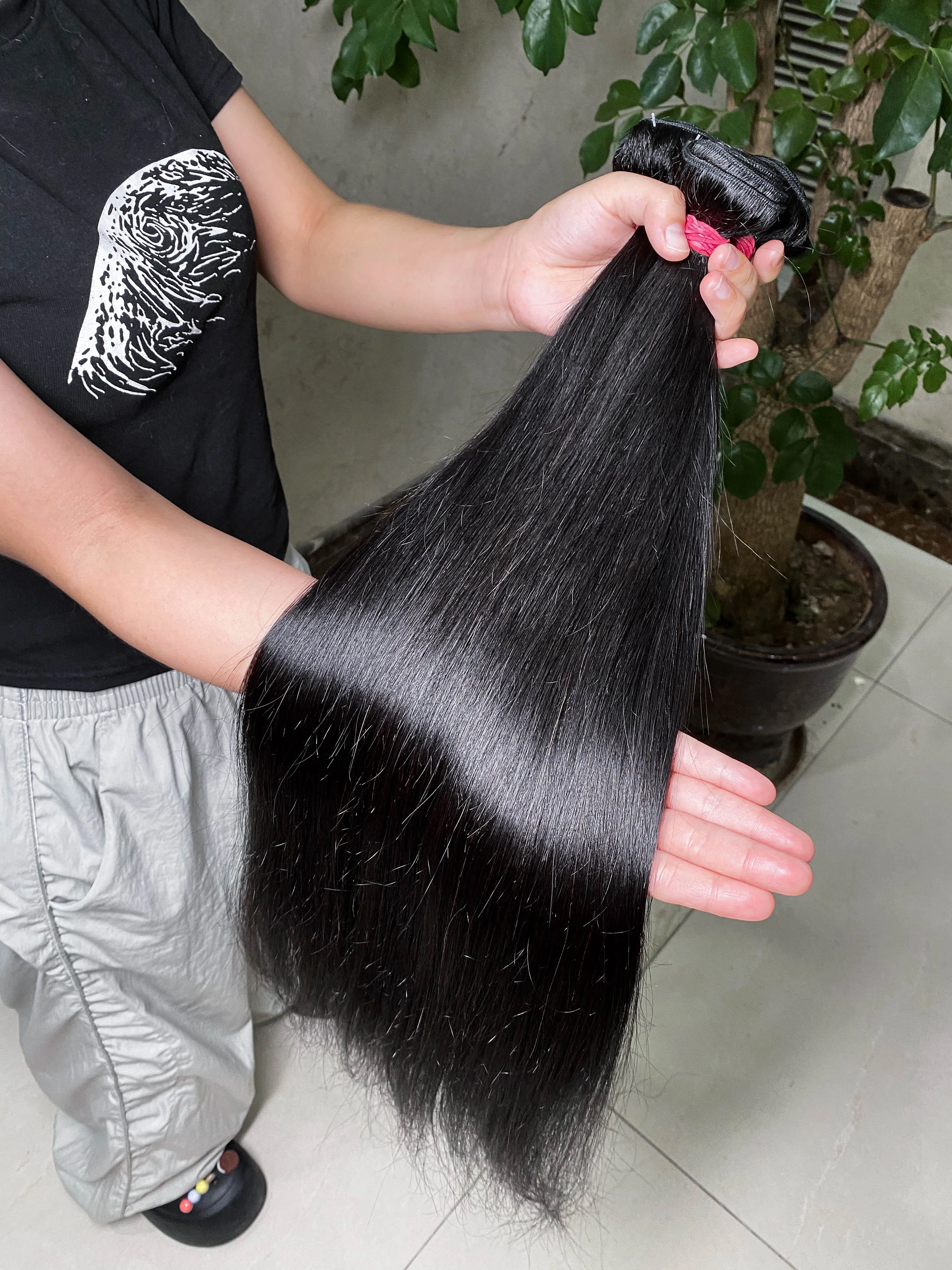 

12A Бразильские прямые волосы 1 3 4 пучка Наращивание человеческих волос Необработанные человеческие волосы 14-38 дюймов Плетение натуральных волос Пучки для чернокожих женщин