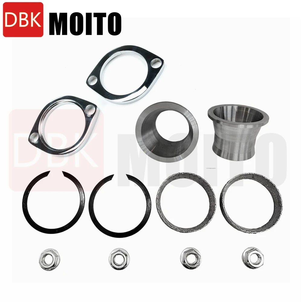 

Exhaust Port Pipes Torque Cone Gasket Seal Kit Exhaust Gasket For Harley Davidson FLHRC Road King Classic 2007-2012