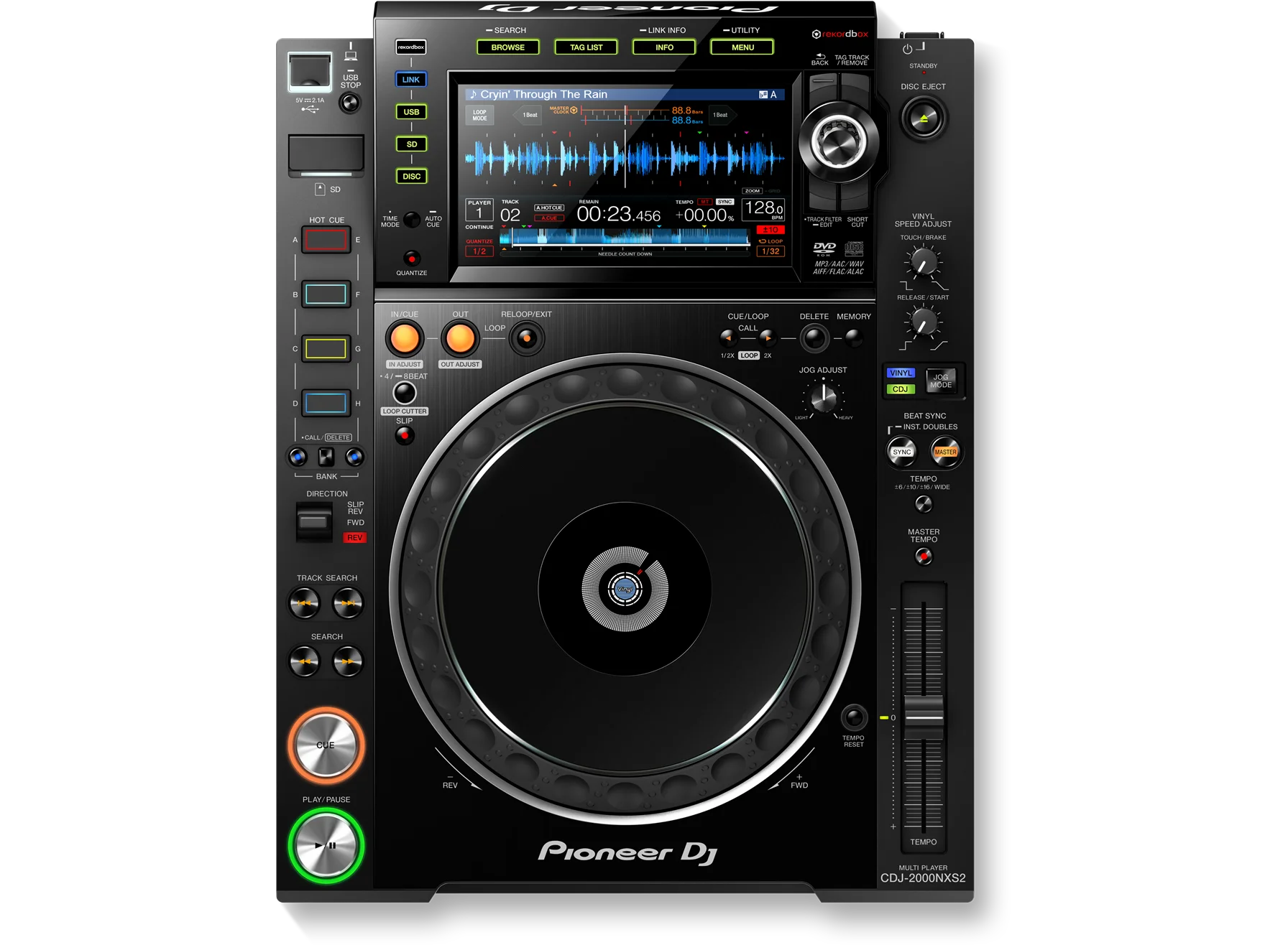 Pioneer-CDJ-2000NXS2 Multi-Player, CD-DJ, novas vendas