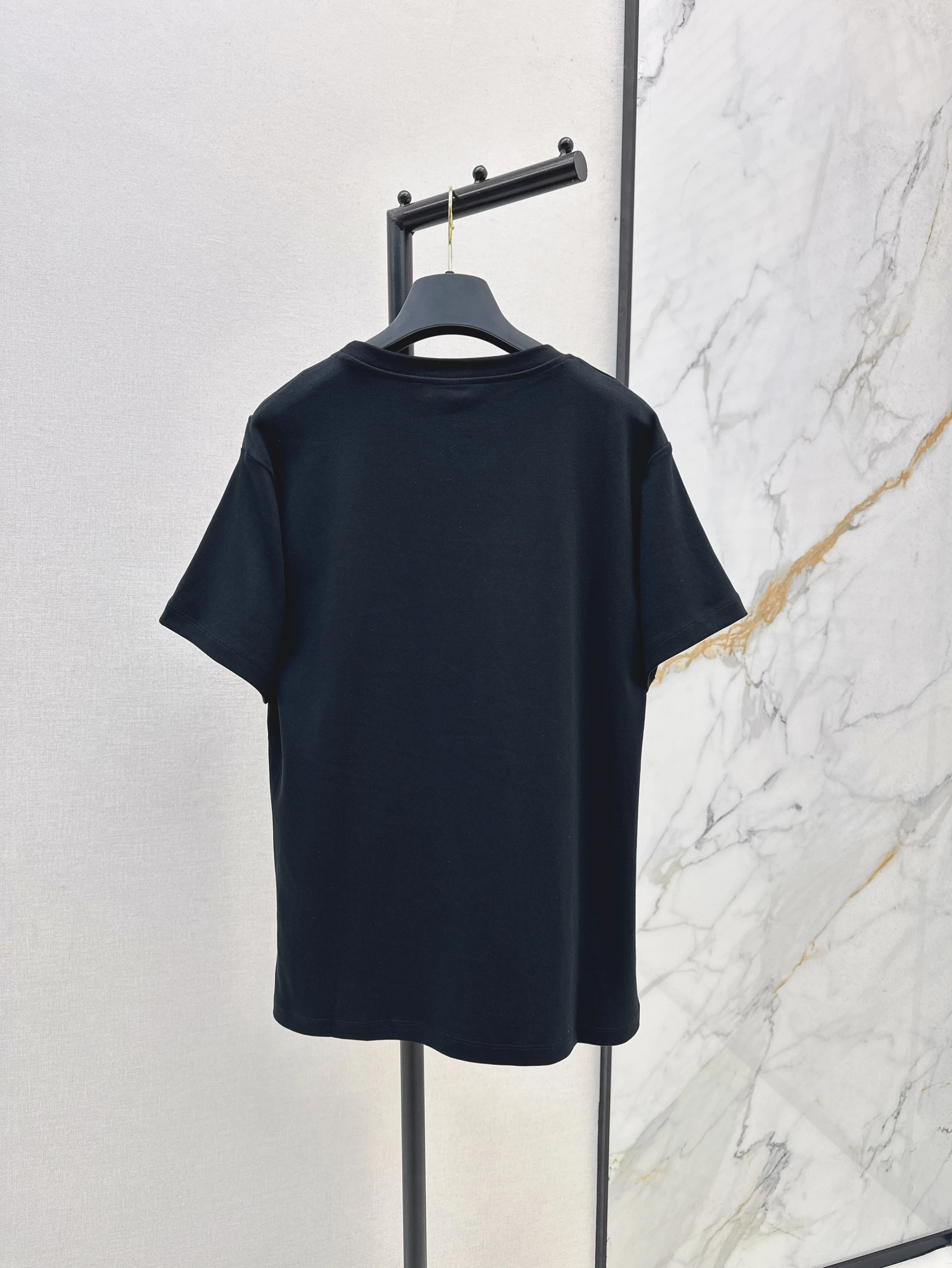

Early Autumn Women's Cotton Printed Round-neck Short-sleeved T-shirt Fashionable Top for Ladies
