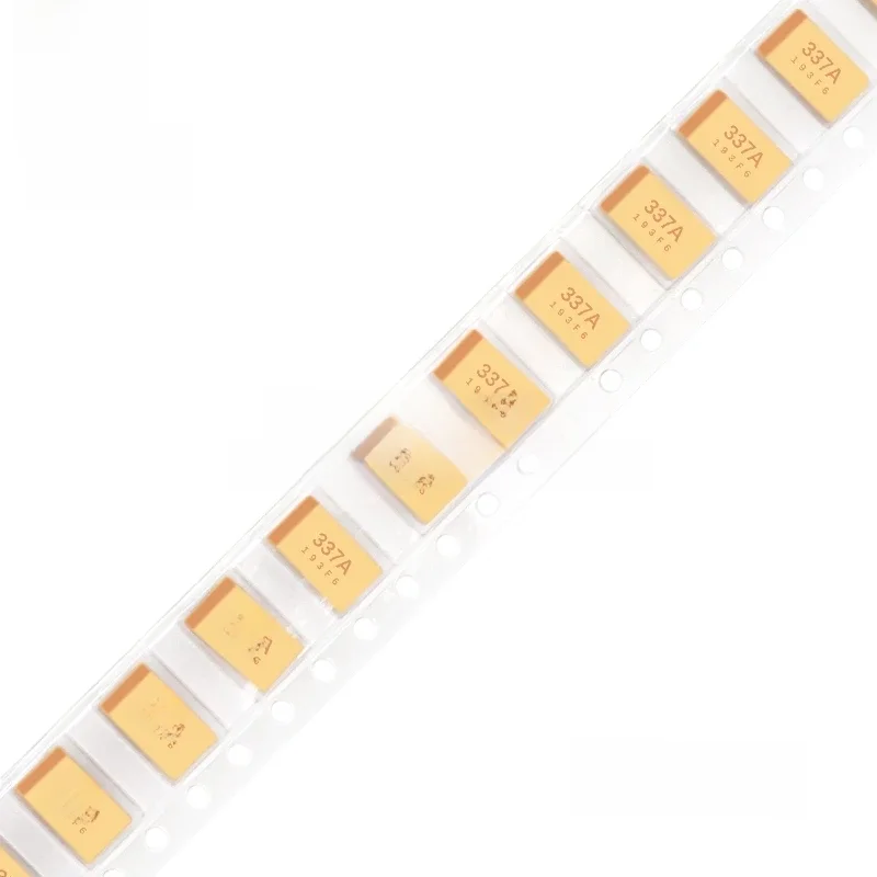 10szt Typ D 100UF 150UF 220UF 330UF 470UF 680UF Kondensator tantalowy 2.5V 4V 6V 6.3V 10V 16V 25V 35V 50V 4.7/6.8/10/15/22/33/47UF — zdjęcie 2