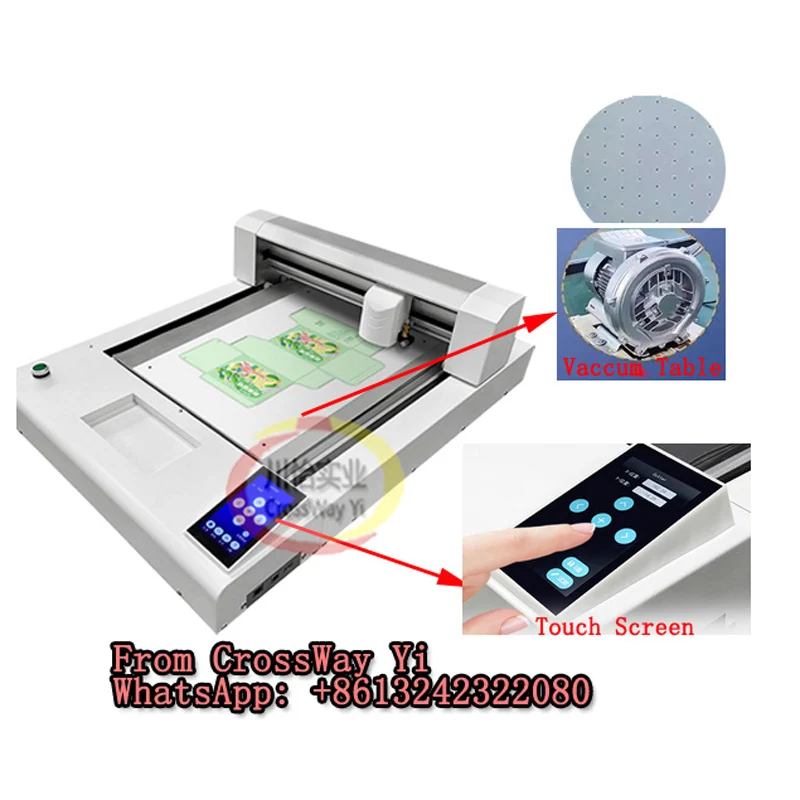 3040 label die cutter flatbed cutter plotter digital flatbed cutter for paper box