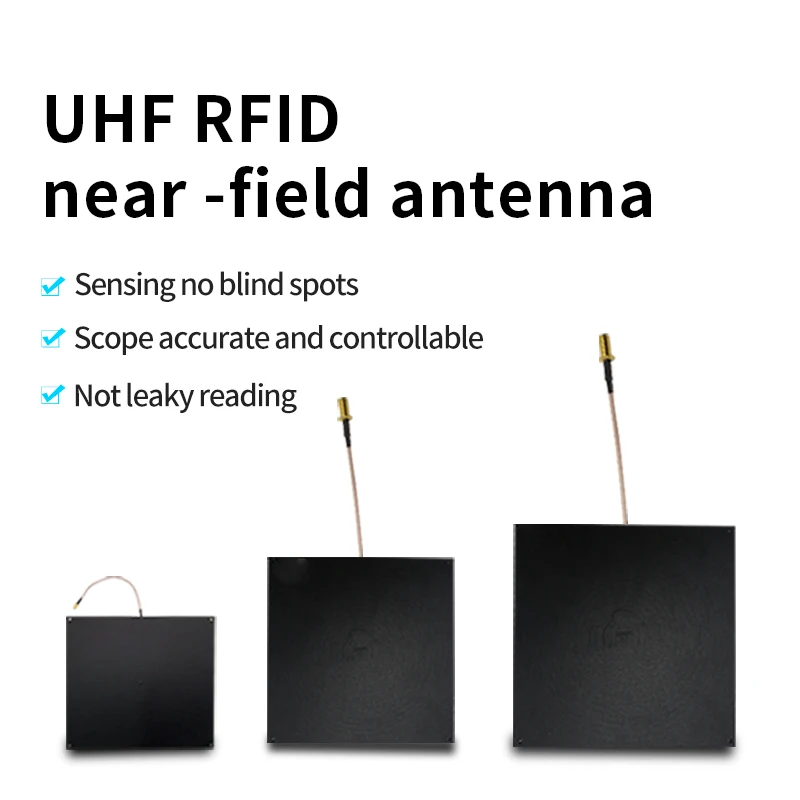 UHF RFID -10dbi near field antenna 865mhz 868MHZ uhf rfid antenna circular polarization for jewelry management UHF RFID