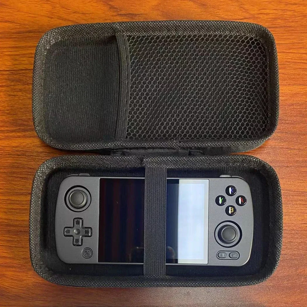 ANBERAlfred-Sac noir pour console de jeu vidéo, étui portable rétro, sac de protection pour lecteur de jeu, RG405M