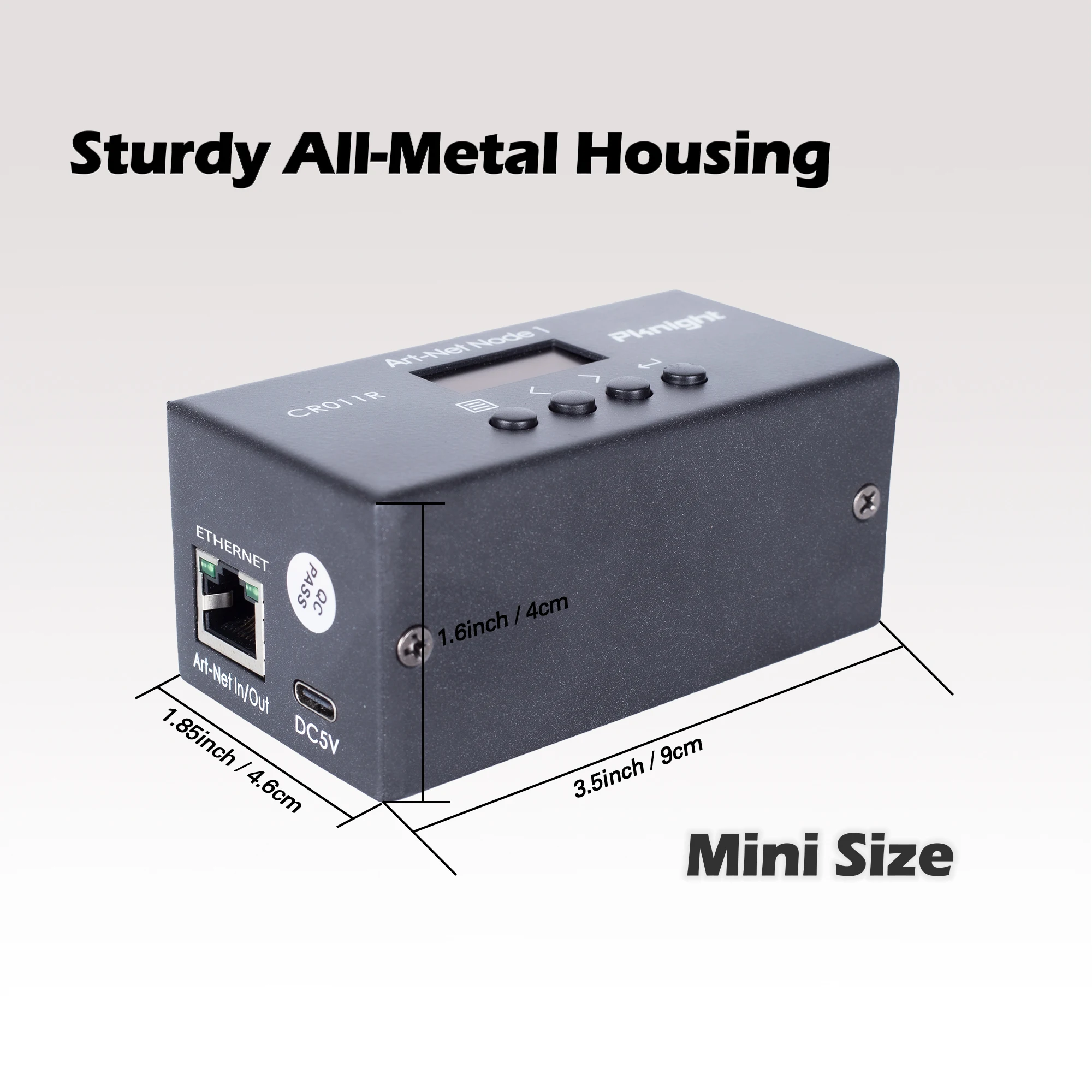 Pknight-وحدة تحكم إضاءة إيثرنت ثنائية الاتجاه ArtNet DMX ، عالم واحد ، واجهة #5