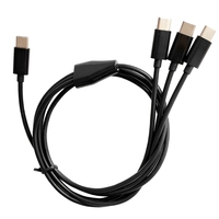 3 In 1 USB Cable Type C To USB C Phone Charger Cable Charge Cable For Phone Cable Cellphone Accessories 1M/3.28ft