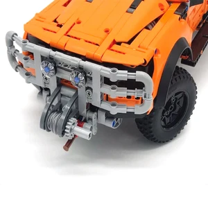APT für Abholung F-150 Raptor 42126 Brick Set Car Moc Trailetry Cross Cross Plattform Modifizierte Abdeckblöcke DIY Toys Geschenke 10 Hauptverkaufskranplattform - №9