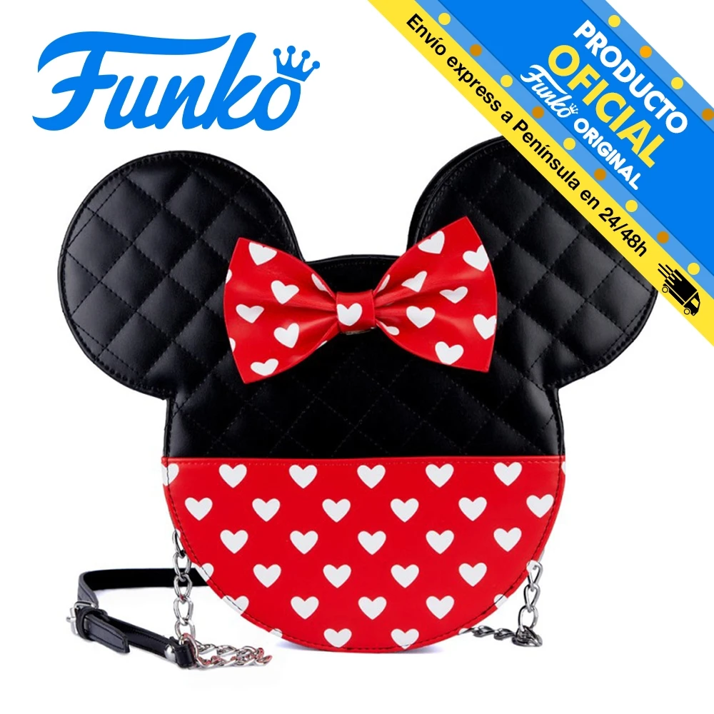 Funko Loungefly Minnie Mouse bag, WDTB2434, original, toys, boys, girls, gifts, collector, figures, dolls, shop, with box, new, man, woman, fashion, accessories, official license, disney