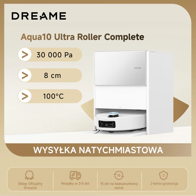 Robot sprzątający Dreame Aqua10 Ultra Roller Complete