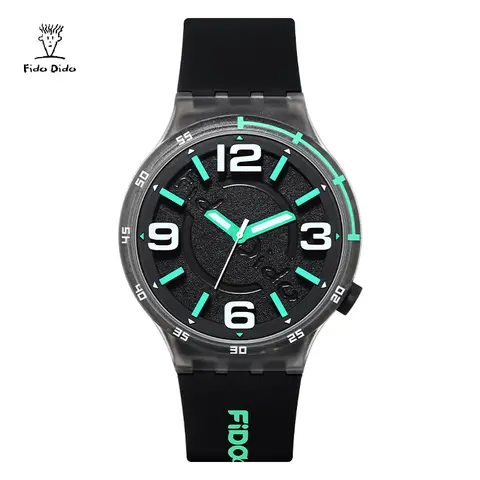 피도 다이도 커플 워치 - 50M 방수 실리콘 밴드 | 일본 쿼츠 | 스포츠 워치 FD2339