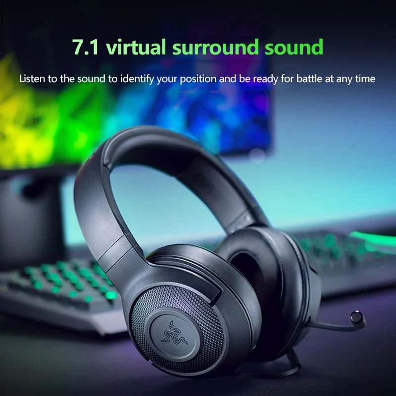 سماعة Razer Kraken X 7.1 سماعة رأس USB للألعاب المحيطة #2
