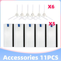 Compatible For Moneual Mbot 900 / Tefal serie 20 / Rowenta Explorer Serie 40 / isweep X3 / 360 S6 Filter Side Brush Spare Part