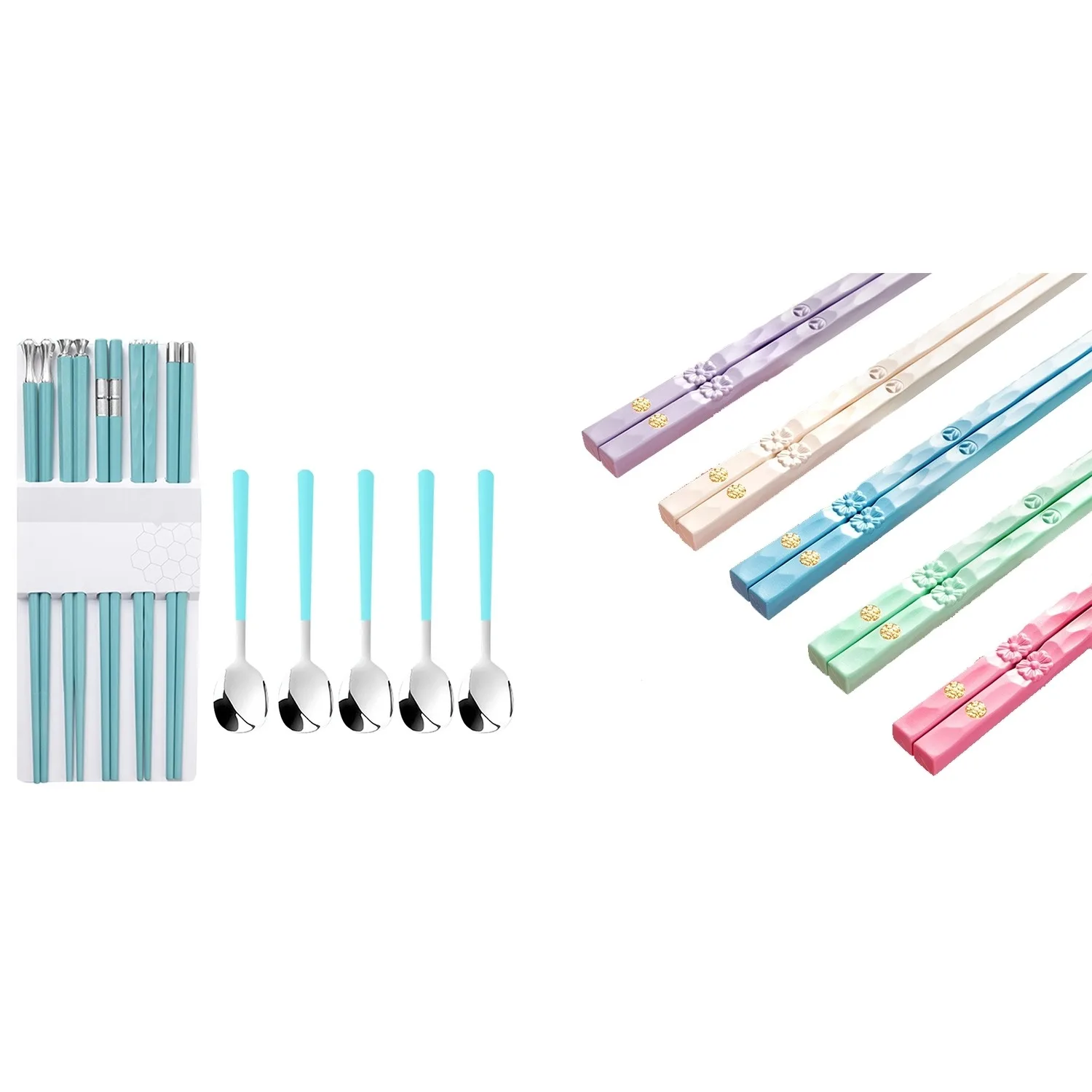 

Chopsticks Reusable,Chop Sticks & Chopsticks Reusable,Chop Sticks, Multicolor Reusable Chopsticks Dishwasher Safe(10 Pcs)