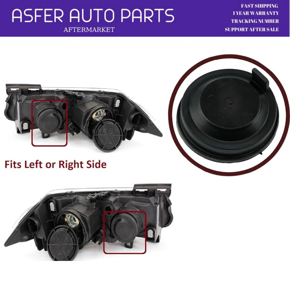 Front Right or Left Side Headlight Headlamp Cap Bulb Dust Rubber Cover 7701063220 7701063218 for Renault Megane 2 2002-08