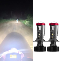 New Upgraded  Y12 H4  Projector Lens 12000LM Ultra White 6000k High Intensity CSP Chip Car Motorcycle Headlight Fit Well