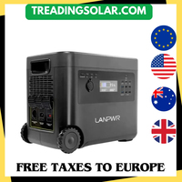 2500W Portable Power Station, 2160Wh LifePo4 Solar Generator, 15W Wireless Charging, 14 Outlets, 65 Mins AC Fast Charging