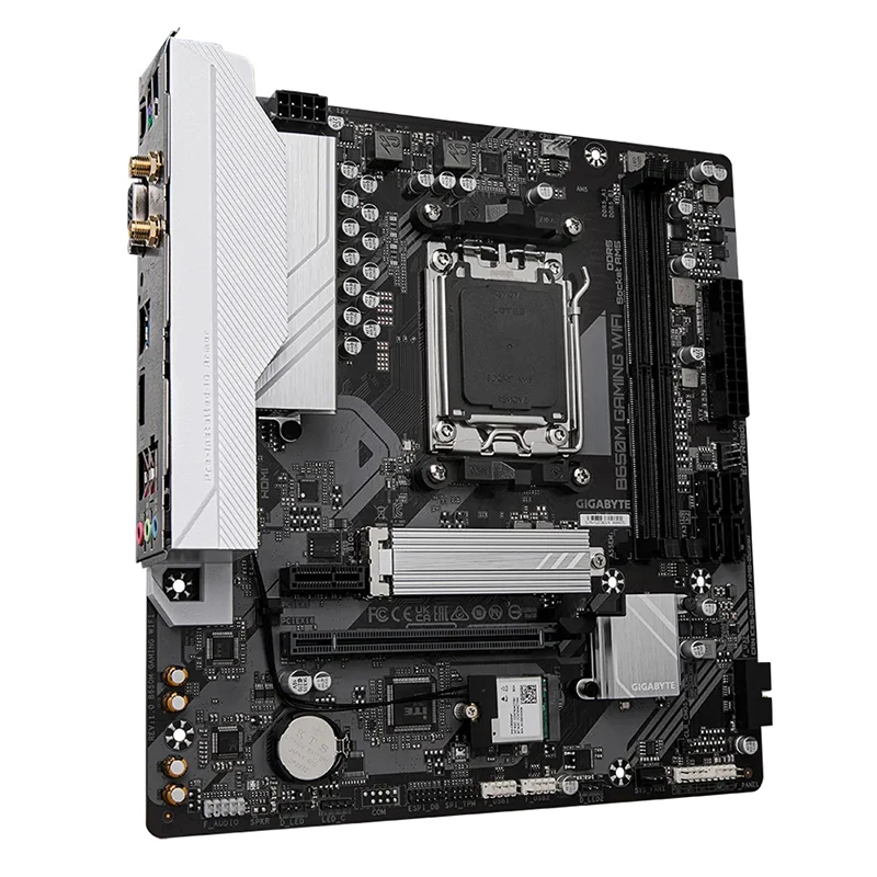 GIGABYTE B650M GAMING scheda madre WIFI AMD B650 Socket AM5 DDR5 128G M-ATX Mainboard per PC Gamer