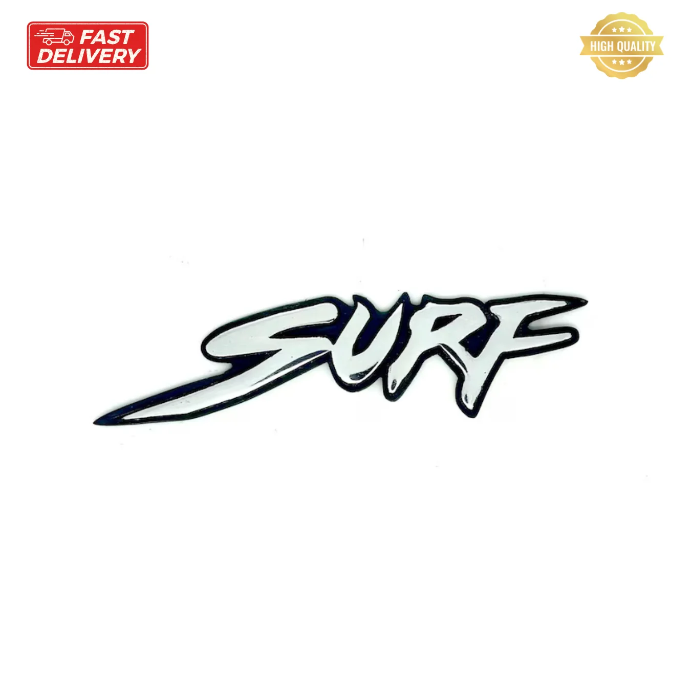 

Surf Rear Badge Emblem For The Model 1995-2002 In Metal Die Cast
