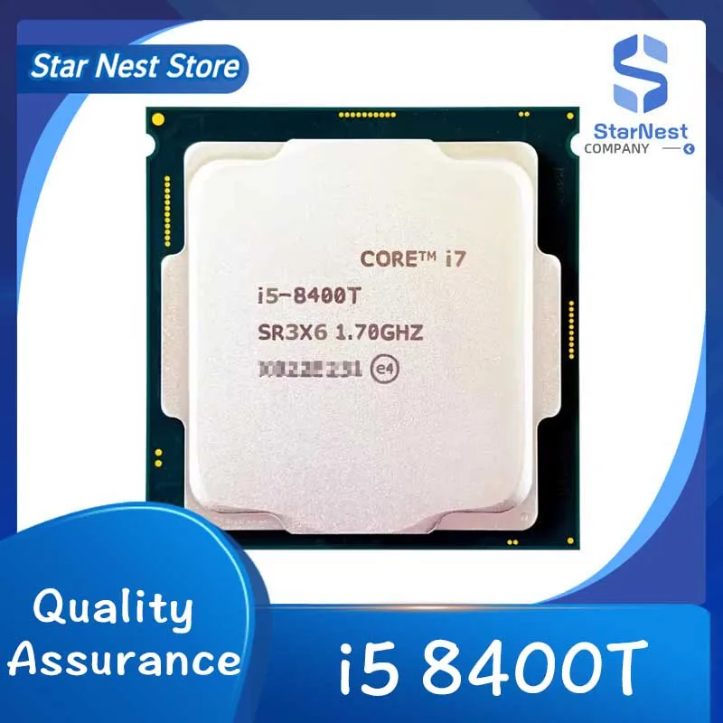 

Процессор Core i5 8400T 1,7 ГГц шестиядерный шестипоточный