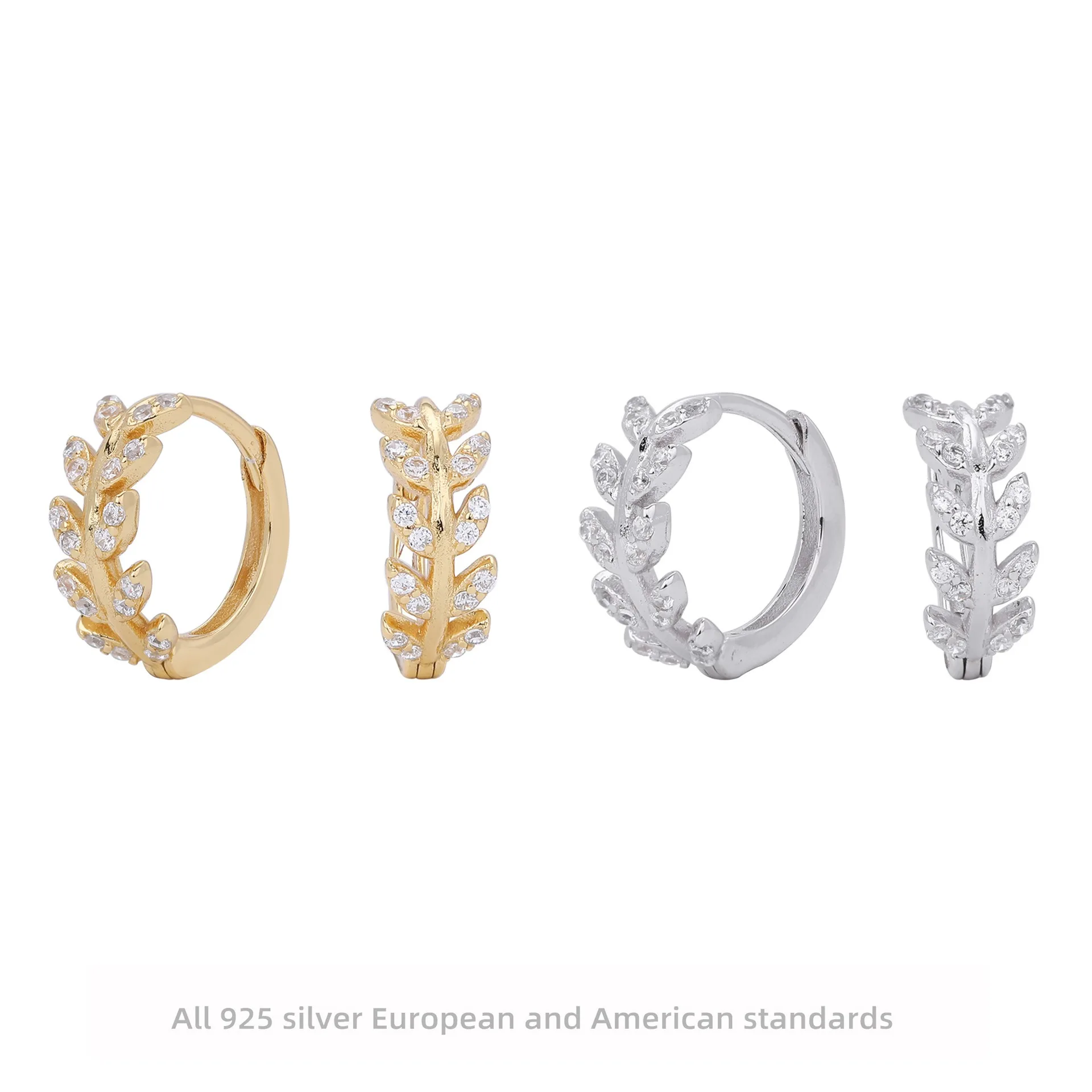 

Серьги из стерлингового серебра 925 пробы с цирконием, висячие обручи для женщин, острые минималистичные украшения, гипоаллергенный подарок