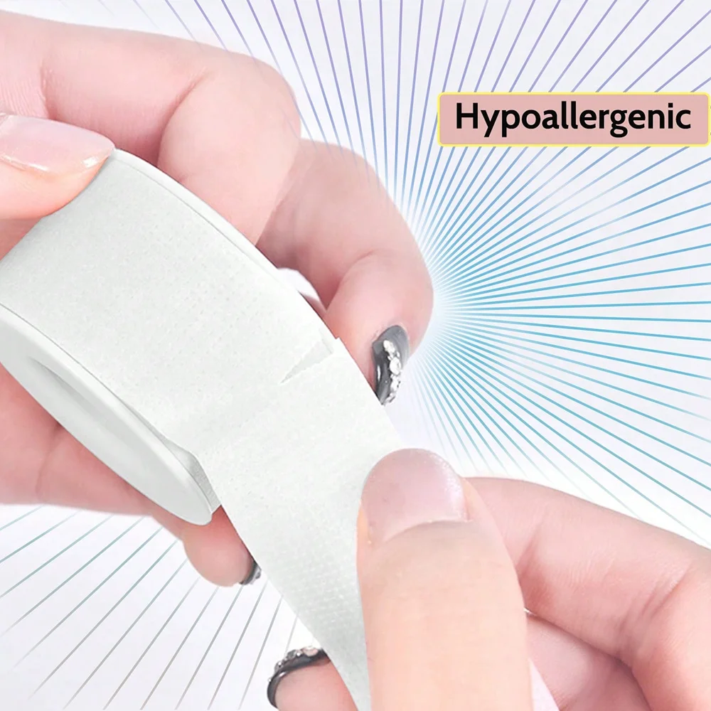 Lash Extension Tape Multi-purpose Tape Breathable Hypoallergenic for Eyelash Extension Wound Protection Nail Care